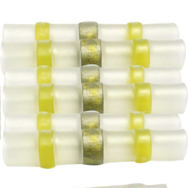 Picture of Yellow Heatshrink Solder Joiner | 3.2-6.0mm²